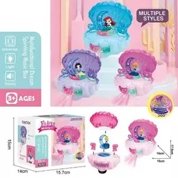 Музична іграшка QF 07-9 (72/2)  “Мушля”, 3 види, фігурка героя, підсвічування, музика, катається, обертається, на батарейках, в коробці, ВИДАЄТЬСЯ ТІЛ Музична іграшка QF 07-9 (72/2)  “Мушля”, 3 види, фігурка героя, підсвічування, музика, катається, обертається, на батарейках, в коробці, ВИДАЄТЬСЯ ТІЛ