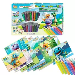 гр Малюй піском 84985 (12) "4FUN Game Club", 16 карток, 12 кольорів піску, 4 мольберти, щітка, в коробці гр Малюй піском 84985 (12) "4FUN Game Club", 16 карток, 12 кольорів піску, 4 мольберти, щітка, в коробці