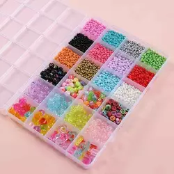 Набір бісеру 610-34 J (120) ножиці, ліска, у боксі Набір бісеру 610-34 J (120) ножиці, ліска, у боксі