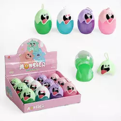 Лизун C 66396 (8) ЦІНА ЗА 12 ШТУК В БЛОЦІ, “Монстрик" Лизун C 66396 (8) ЦІНА ЗА 12 ШТУК В БЛОЦІ, “Монстрик"