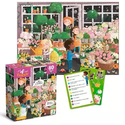 гр Пазл "Шукай та знаходь. Квітуча весна" 300664 (24) "DoDo", 80 елементів, 28х39 см, в коробці гр Пазл "Шукай та знаходь. Квітуча весна" 300664 (24) "DoDo", 80 елементів, 28х39 см, в коробці