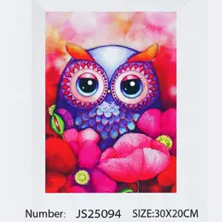 Алмазна мозаїка JS 25094 (50) "TK Group", 20х30 см, “Совуня”, в коробці Алмазна мозаїка JS 25094 (50) "TK Group", 20х30 см, “Совуня”, в коробці