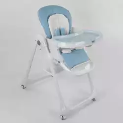 Стульчик для кормления Toti W-48406 (1) мягкий PU, мягкий вкладыш, 4 колеса, съемный столик, в коробке Стульчик для кормления Toti W-48406 (1) мягкий PU, мягкий вкладыш, 4 колеса, съемный столик, в коробке