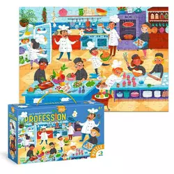 гр Пазл "Професії. Повар" 300620 (48) "DoDo" гр Пазл "Професії. Повар" 300620 (48) "DoDo"
