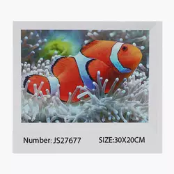 Алмазна мозаїка JS 27677 (50) "TK Group", "Рибка", 20х30 см, в коробці Алмазна мозаїка JS 27677 (50) "TK Group", "Рибка", 20х30 см, в коробці