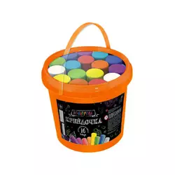 гр Крейда кольорова серії "Крейдочка" відро 16 шт. (12) KRD-01-01U "Danko Toys" гр Крейда кольорова серії "Крейдочка" відро 16 шт. (12) KRD-01-01U "Danko Toys"