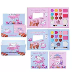 Косметика IG 3143 (8) ЦІНА ЗА 24 ШТУКИ В БЛОЦІ, тіні, рум`яна, хайлайтер, аплікатор, в коробці Косметика IG 3143 (8) ЦІНА ЗА 24 ШТУКИ В БЛОЦІ, тіні, рум`яна, хайлайтер, аплікатор, в коробці