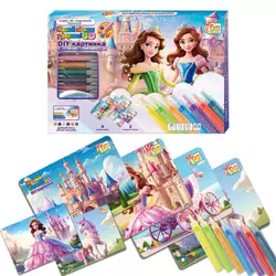 гр Малюй піском 66583 (24) "4FUN Game Club", 6 карток, 6 кольорів піску, щітка, в коробці гр Малюй піском 66583 (24) "4FUN Game Club", 6 карток, 6 кольорів піску, щітка, в коробці