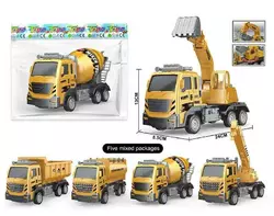 Спецтехніка 898-331 (120/2) 4 види, будівельна машинка, інерція, у пакеті Спецтехніка 898-331 (120/2) 4 види, будівельна машинка, інерція, у пакеті