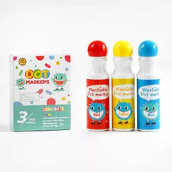 Крапкові маркери C 35506 (60) 3 кольори по 60 мл, в коробці Крапкові маркери C 35506 (60) 3 кольори по 60 мл, в коробці