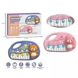 Піаніно MTK 036 A-2 (144/2) 2 кольори, на батарейках, звуки тварин, підсвічування, режими, звук, в коробці Піаніно MTK 036 A-2 (144/2) 2 кольори, на батарейках, звуки тварин, підсвічування, режими, звук, в коробці