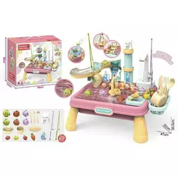 Риболовля 1205-4 (12) автоматична подача води, 20 елементів, рибки, посуд, на батарейках, 2 вудки, механічний запускач, гірка з помп механізмом, в кор Риболовля 1205-4 (12) автоматична подача води, 20 елементів, рибки, посуд, на батарейках, 2 вудки, механічний запускач, гірка з помп механізмом, в кор