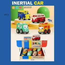 Набір машин BJ 705 A-1 (30/2) ЦІНА ЗА 8 ШТУК У БЛОЦІ, інерційний механізм, в коробці Набір машин BJ 705 A-1 (30/2) ЦІНА ЗА 8 ШТУК У БЛОЦІ, інерційний механізм, в коробці