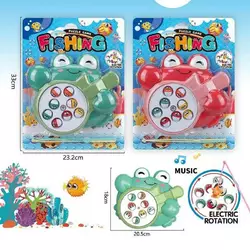 Риболовля 137-11 A (60/2) 2 види, автоматичне обертання ігрової платформи, звук, 8 рибок, рибки відкривають рот, 2 вудки, на листі Риболовля 137-11 A (60/2) 2 види, автоматичне обертання ігрової платформи, звук, 8 рибок, рибки відкривають рот, 2 вудки, на листі