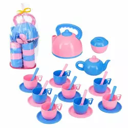 гр Набір посуду "Казкове чаювання" 30 предметів 4906 (15) "Bamsic", в пакеті гр Набір посуду "Казкове чаювання" 30 предметів 4906 (15) "Bamsic", в пакеті