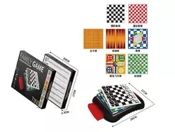 Шашки 7в1 S 711 (72) шахи, шашки, гомоку, нарди, китайські шашки, лудо, гра “Змійки та драбинки”, в коробці Шашки 7в1 S 711 (72) шахи, шашки, гомоку, нарди, китайські шашки, лудо, гра “Змійки та драбинки”, в коробці