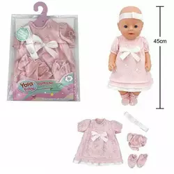 Одяг для пупса BLC 242 B (120) на пупса висотою 40-45 см, в пакеті Одяг для пупса BLC 242 B (120) на пупса висотою 40-45 см, в пакеті