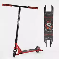 Самокат трюковый 46409 Best Scooter (4) HIC-система, ПЕГИ, алюминиевый диск и дека, АНОДИРОВАННАЯ ПОКРАСКА, колёса PU, d=110мм, ширина руля - 60 см Самокат трюковый 46409 Best Scooter (4) HIC-система, ПЕГИ, алюминиевый диск и дека, АНОДИРОВАННАЯ ПОКРАСКА, колёса PU, d=110мм, ширина руля - 60 см