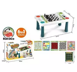 Ігровий набір 2035 (18) 6 в 1, хрестики-нулики, OCA, змійки та драбинки, лудо, шахи, шашки, в коробці Ігровий набір 2035 (18) 6 в 1, хрестики-нулики, OCA, змійки та драбинки, лудо, шахи, шашки, в коробці