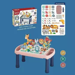 Мозаїка 636-10 B (24) 339 деталей, таця, столик, електрична викрутка, інструменти, картонні елементи, інструкція, в коробці Мозаїка 636-10 B (24) 339 деталей, таця, столик, електрична викрутка, інструменти, картонні елементи, інструкція, в коробці