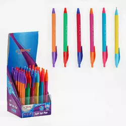 Ручка С 62104 (40) кулькова, синя паста, в коробці, ЦІНА ЗА 36 ШТУК В БЛОЦІ Ручка С 62104 (40) кулькова, синя паста, в коробці, ЦІНА ЗА 36 ШТУК В БЛОЦІ