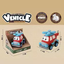 Машинка 2684 D2 (144)  вініловий матеріал, двосторонній рух, інерція, в коробці Машинка 2684 D2 (144)  вініловий матеріал, двосторонній рух, інерція, в коробці