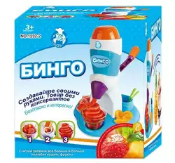 Мороженица 1232-2 (12/2) стаканчики и ложки, в коробке Мороженица 1232-2 (12/2) стаканчики и ложки, в коробке