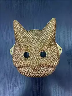 Маска героя С 52189 (360) "Игра в кальмара", "Маска для VIP клиентов. Сова", в пакете Маска героя С 52189 (360) "Игра в кальмара", "Маска для VIP клиентов. Сова", в пакете