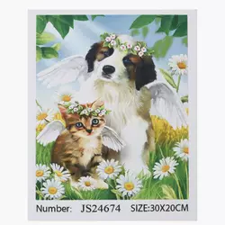 Алмазна мозаїка JS 24674 (50) "TK Group", 20х30 см, в коробці Алмазна мозаїка JS 24674 (50) "TK Group", 20х30 см, в коробці