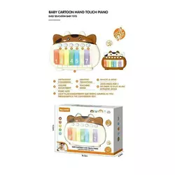 Піаніно YK 7019 A (120) сенсорне, світло, кілька режимів, 8 клавіш, мелодії, гра на швидкість реакції, режим навчання, регуляція гучності, в коробці Піаніно YK 7019 A (120) сенсорне, світло, кілька режимів, 8 клавіш, мелодії, гра на швидкість реакції, режим навчання, регуляція гучності, в коробці
