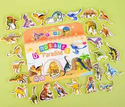 Магніти M 50545 (68) 42 елементи, “Динозаври”, товщина: 0.5 см, м’які магніти, в коробці Магніти M 50545 (68) 42 елементи, “Динозаври”, товщина: 0.5 см, м’які магніти, в коробці