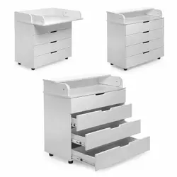 гр Комод-пеленатор МДФ 900 колір - білий DSK-M901 (1) гр Комод-пеленатор МДФ 900 колір - білий DSK-M901 (1)