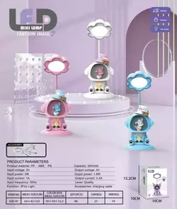 Лампа настільна світлодіодна C 71602 (96) 3 кольори, герой, вбудований акумулятор, нічник, стругачка, Type-C, в коробці, ВИДАЄТЬСЯ ТІЛЬКИ МІКС ВИДІВ Лампа настільна світлодіодна C 71602 (96) 3 кольори, герой, вбудований акумулятор, нічник, стругачка, Type-C, в коробці, ВИДАЄТЬСЯ ТІЛЬКИ МІКС ВИДІВ