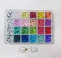 Набір бісеру N 094 F (36/2) ліска, в боксі Набір бісеру N 094 F (36/2) ліска, в боксі