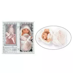 Пупс 216-2 (72/2) довжина 21 см, ковдра-конверт, рушничок, в коробці Пупс 216-2 (72/2) довжина 21 см, ковдра-конверт, рушничок, в коробці