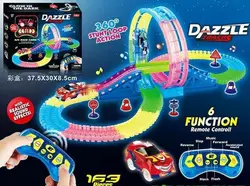 Автотрек на радіокеруванні 132 (24/2) світло, звук, довжина траси 348 см, в коробці Автотрек на радіокеруванні 132 (24/2) світло, звук, довжина траси 348 см, в коробці