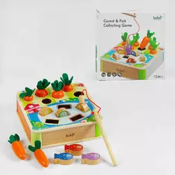 Логічна гра C 61738 (21) магнітна риболовля, морква, у коробці Логічна гра C 61738 (21) магнітна риболовля, морква, у коробці