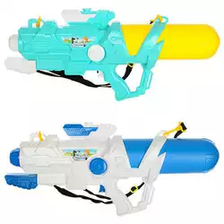 Водяное ружье M 5411 Water бластер с помпой, 2 цвета