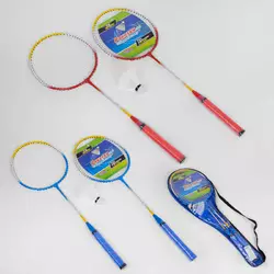 Бадмінтон C 44565 (50) "TK Sport" 2 кольори, 2 ракетки, у чохлі Бадмінтон C 44565 (50) "TK Sport" 2 кольори, 2 ракетки, у чохлі