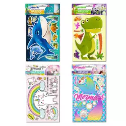 гр Набір декоративних наліпок, А3 "Дитячий" (40) НДН-02 "Апельсин" ВИДАЄТЬСЯ МІКС ВИДІВ гр Набір декоративних наліпок, А3 "Дитячий" (40) НДН-02 "Апельсин" ВИДАЄТЬСЯ МІКС ВИДІВ