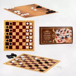 гр Набір 3в1 Шашки в коробці S0003 (19) "M Toys" гр Набір 3в1 Шашки в коробці S0003 (19) "M Toys"