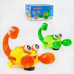 Музичний Скорпіон 65683 (72) “TK Group”, ОЗВУЧ. УКР. МОВОЮ, колесо вільного ходу, дитяча пісня, світло, рухає клешнями, хвостиком та очима, в коробці Музичний Скорпіон 65683 (72) “TK Group”, ОЗВУЧ. УКР. МОВОЮ, колесо вільного ходу, дитяча пісня, світло, рухає клешнями, хвостиком та очима, в коробці