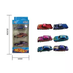 Набір машин ESD-C 12 (168/2) металопластикові, 3 штуки, коробці Набір машин ESD-C 12 (168/2) металопластикові, 3 штуки, коробці