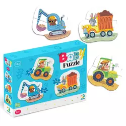 гр Пазл 3 в 1  "Транспорт" 300392 (48) "Dodo" гр Пазл 3 в 1  "Транспорт" 300392 (48) "Dodo"