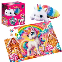 гр Пазли "Єдиноріжка" DT200-11 260 деталей (8) "Vladi Toys", розмір пазла: 320*470 мм, м`яка іграшка, постер, у коробці гр Пазли "Єдиноріжка" DT200-11 260 деталей (8) "Vladi Toys", розмір пазла: 320*470 мм, м`яка іграшка, постер, у коробці