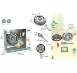 Пательня A 1015-4 (24) р:26.7х16х6.4 см, продукти змінюють колір, звук смаження, підсвічування, продукти, кухонна лопатка, тарілка, склянка, в коробці Пательня A 1015-4 (24) р:26.7х16х6.4 см, продукти змінюють колір, звук смаження, підсвічування, продукти, кухонна лопатка, тарілка, склянка, в коробці