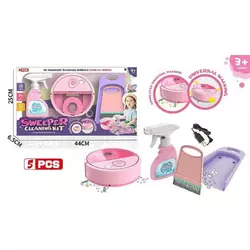 Набір для прибирання 388-8 (36) автоматичний пилосос, працює від мережі, USB-зарядка, розпилювач, совок, щітка,  в коробці Набір для прибирання 388-8 (36) автоматичний пилосос, працює від мережі, USB-зарядка, розпилювач, совок, щітка,  в коробці