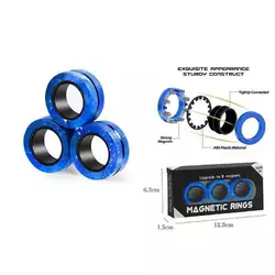 Гра-антистрес 2021-189 A (200) 3 магнітних кільця, в коробці Гра-антистрес 2021-189 A (200) 3 магнітних кільця, в коробці