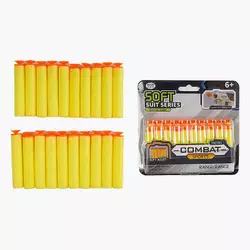 М`які патрони 633-3 (468/2) 20 штук, з присосками, на листі М`які патрони 633-3 (468/2) 20 штук, з присосками, на листі