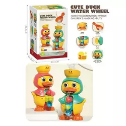 Гра для ванни BBQ 18008 (60) 2 кольори, "Каченя", водяний млин, лієчка, в коробці Гра для ванни BBQ 18008 (60) 2 кольори, "Каченя", водяний млин, лієчка, в коробці